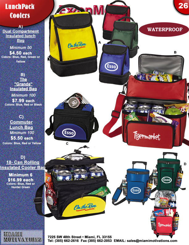 LunchPak Coolers